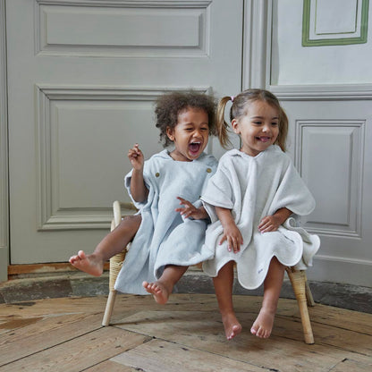 Bath Poncho - Bermuda Blue