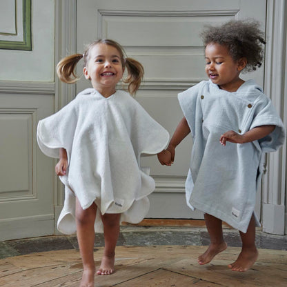 Bath Poncho - Vanilla White new
