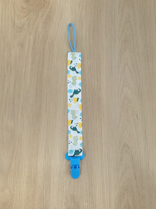 Clip de chupete Dino