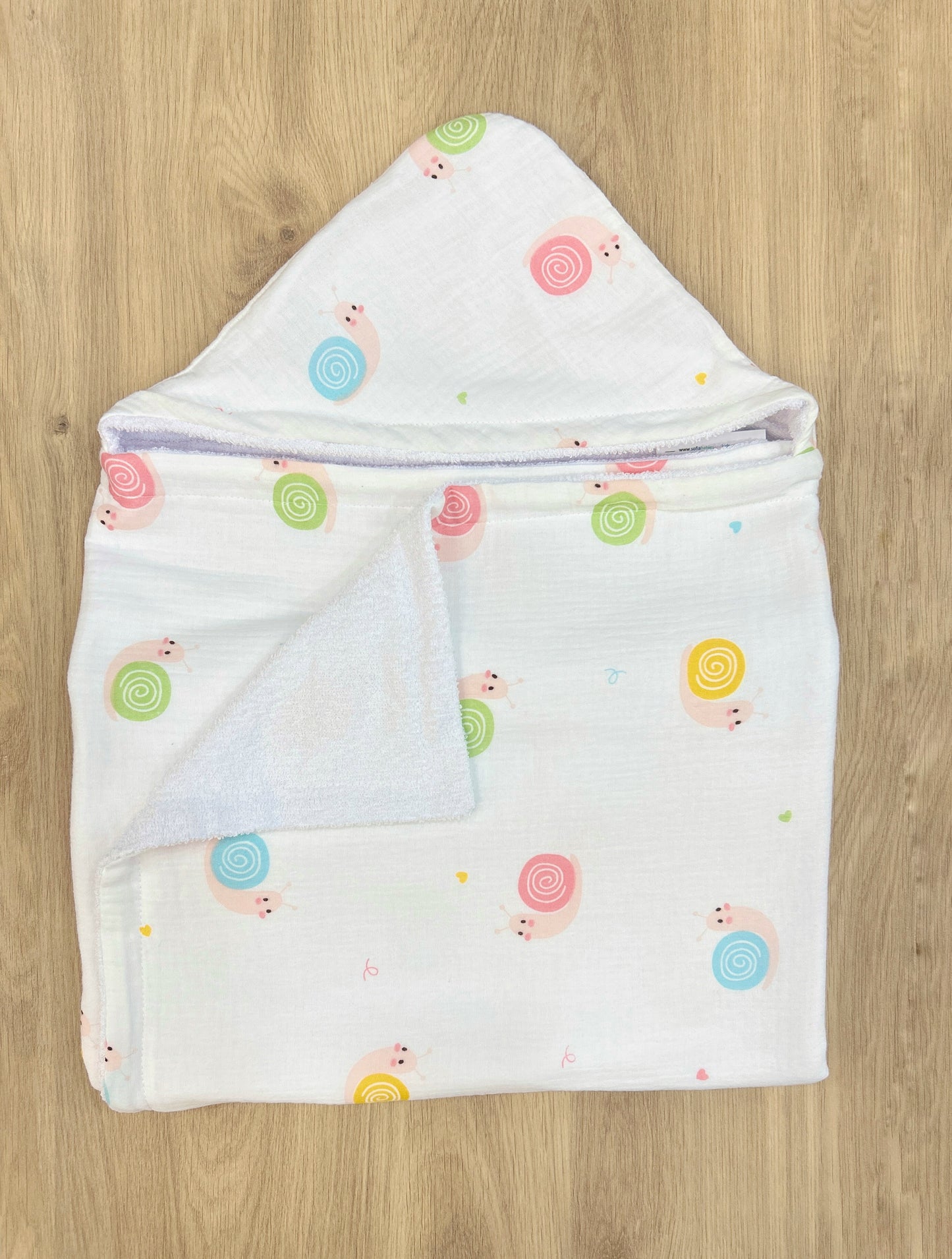 Toalla para bebé Muselina de Caracolitos