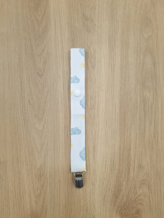 Clip de chupete Cielo Azul Tiza