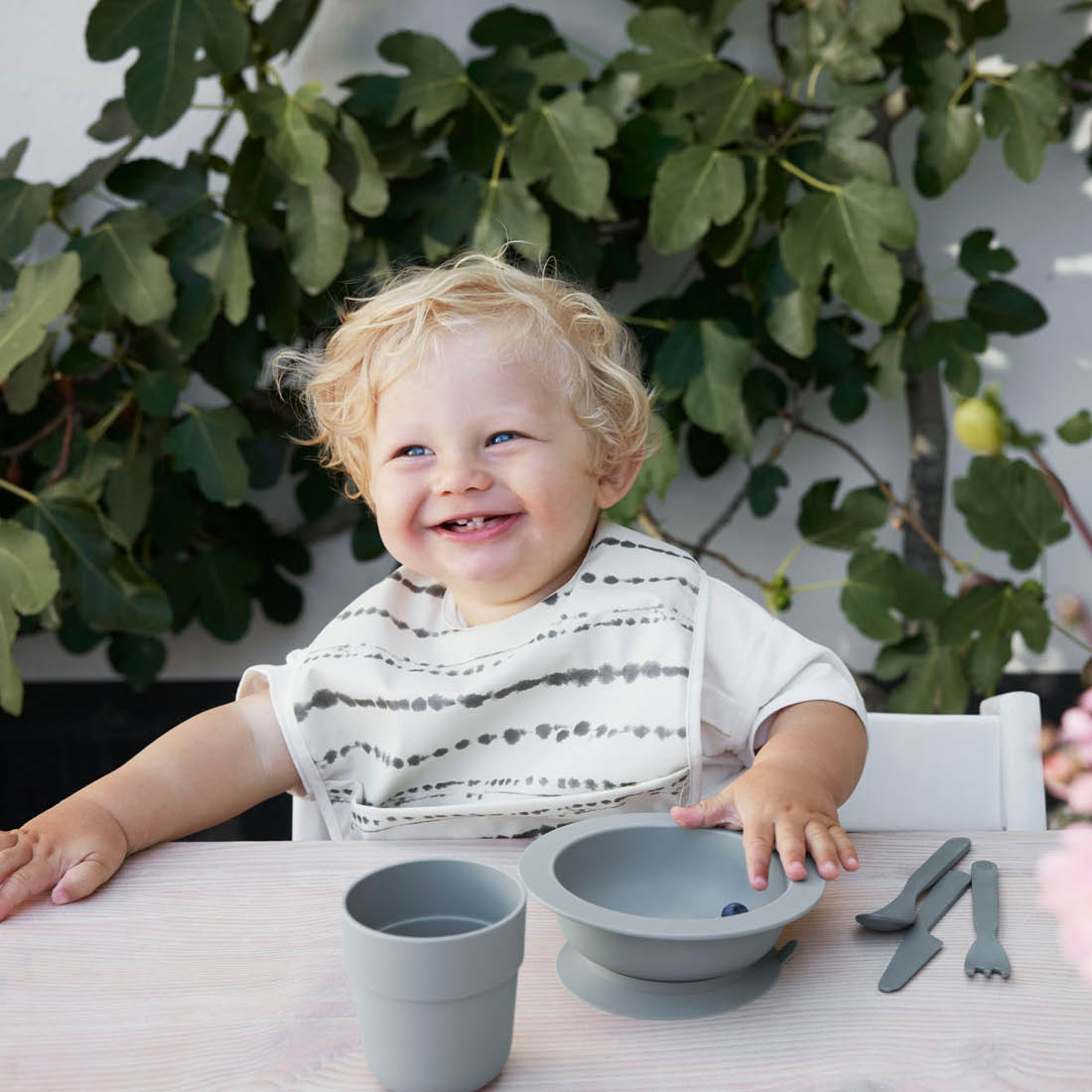 Children's Cutlery - Pebble Green