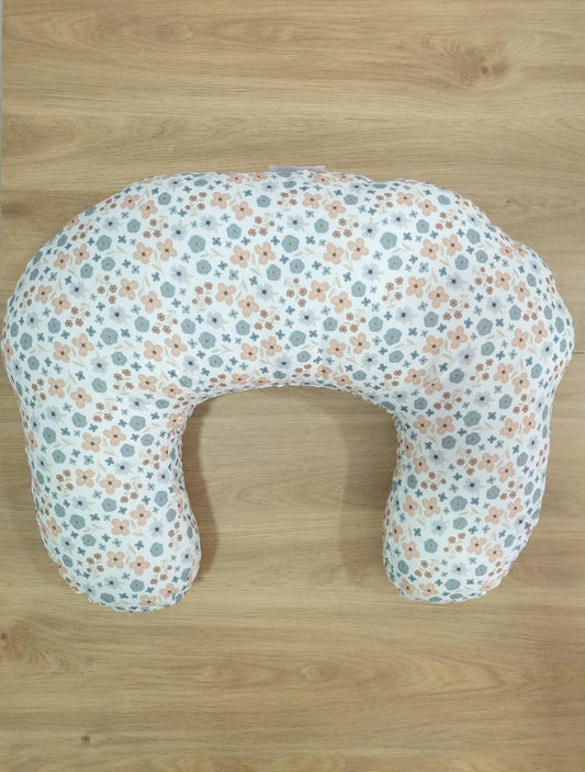 Almohada de lactancia. Flores Timeless