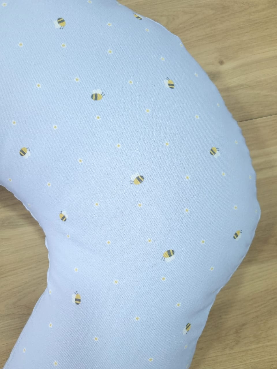 Almohada de lactancia. Abejitas Lavanda