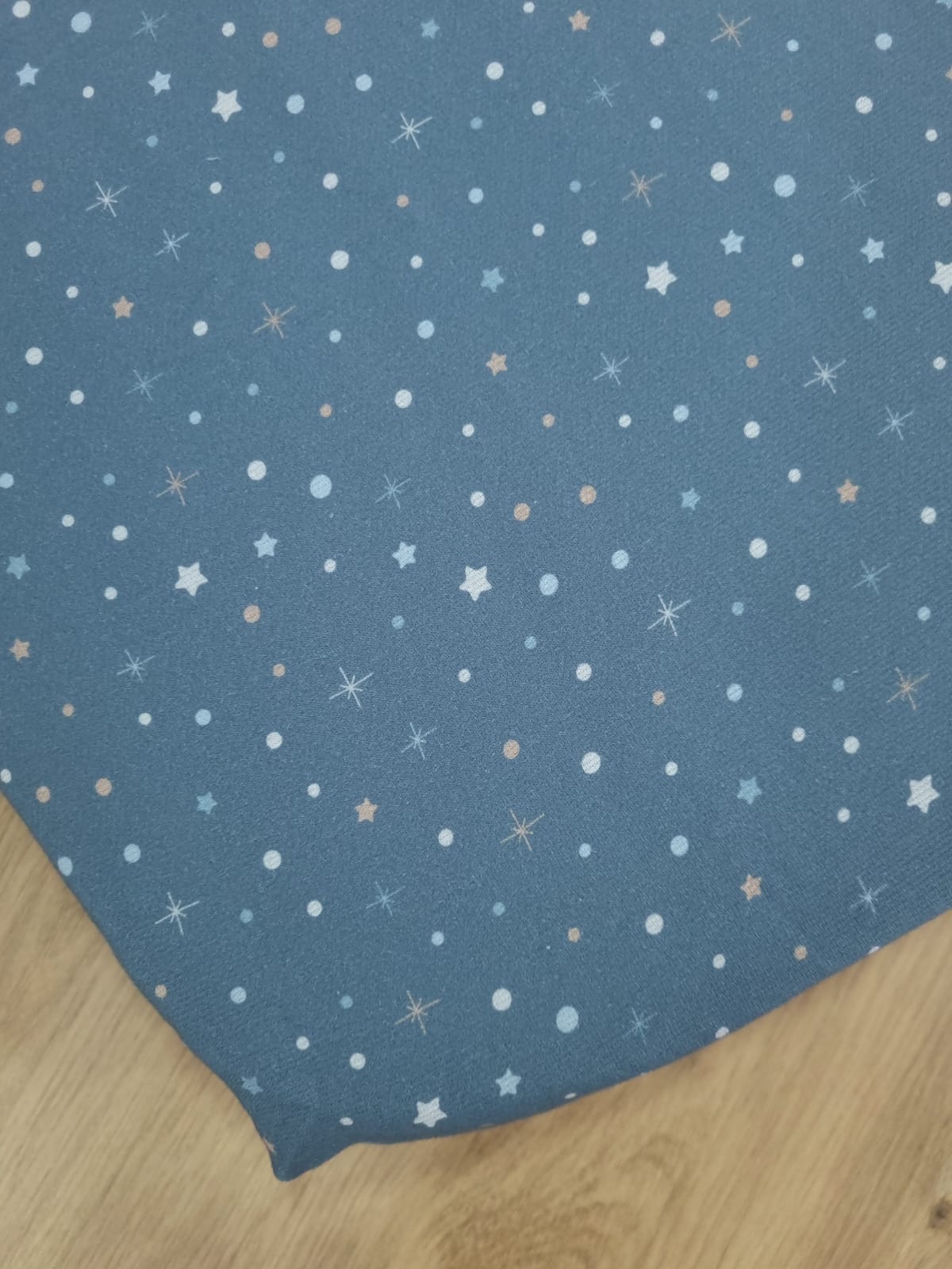 Cubre colchón colecho. Azul Cielo