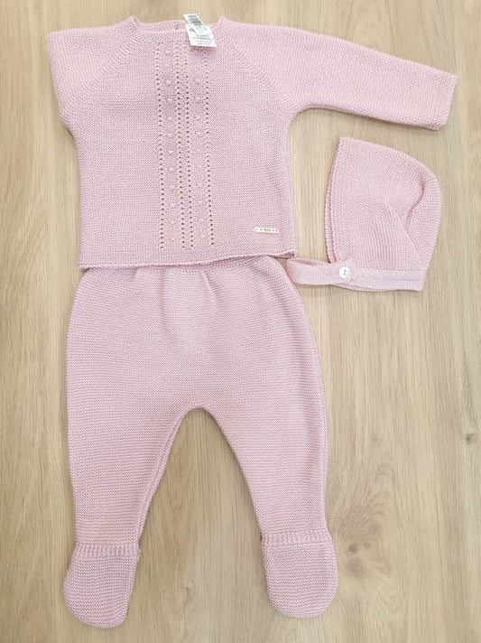 Rosa brillante con puntitos al centro. 3M