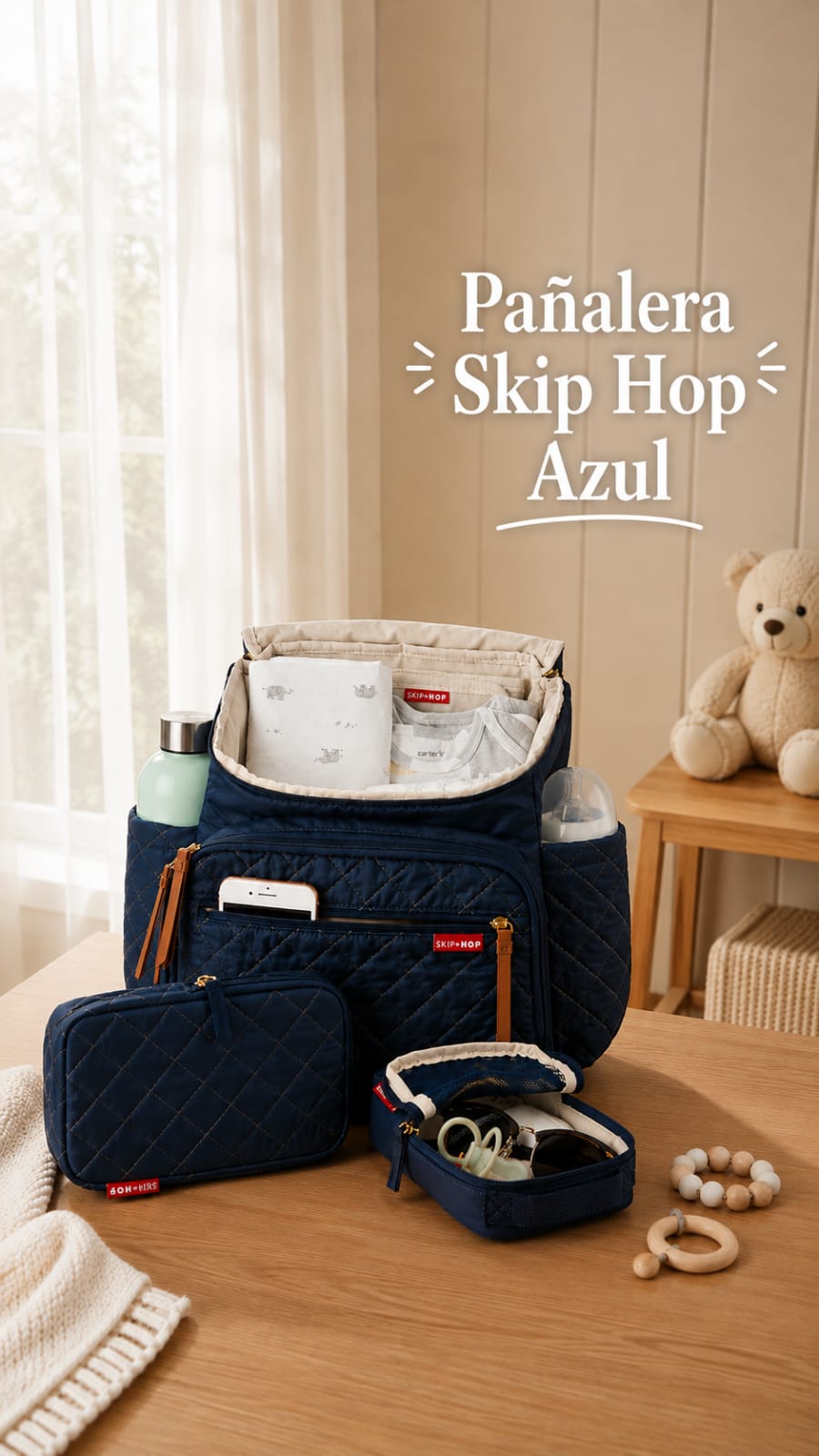 Pañalera Skip Hop Azul