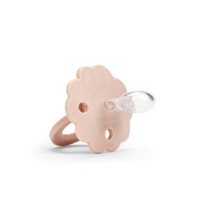 Binky Bloom Silicone 3+ months - Powder Pink