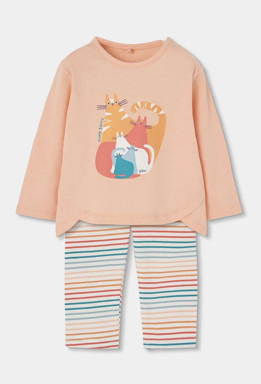 Conjunto Pantalón. Gatitos