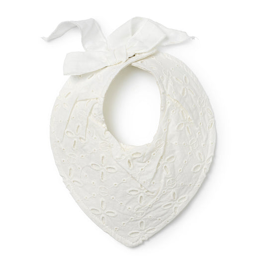 Babero Pañuelo -  Embroidery Anglaise
