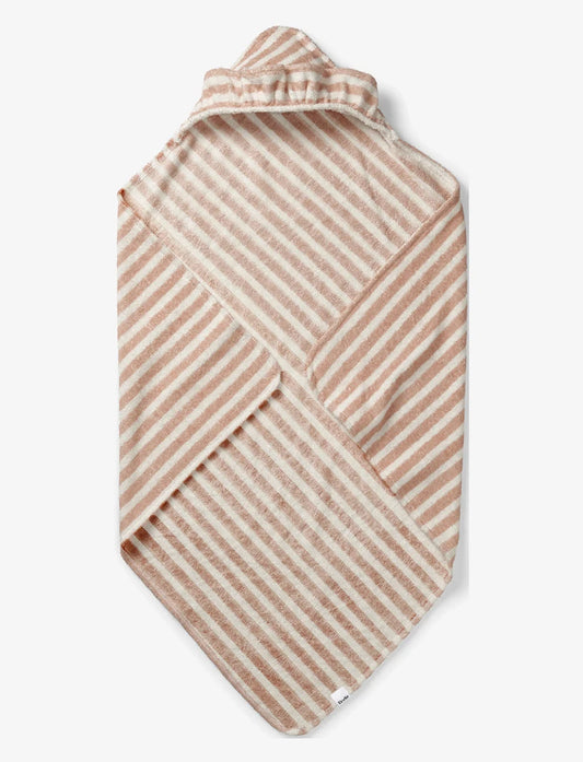 Hooded Towel - Candy Stripes