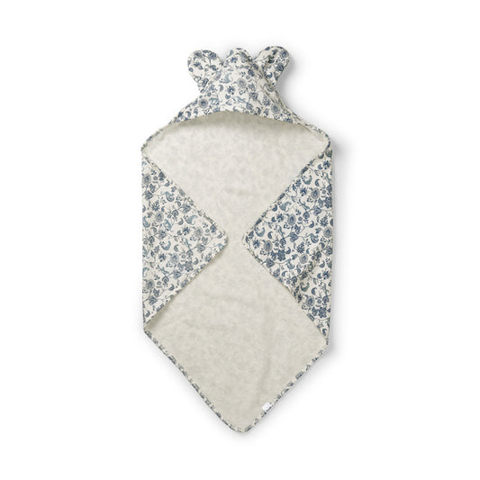Hooded Towel - Garden Leo Toile