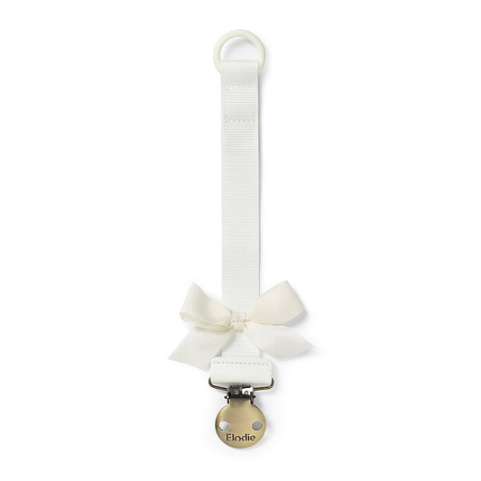 Pacifier Clip - Vanilla White