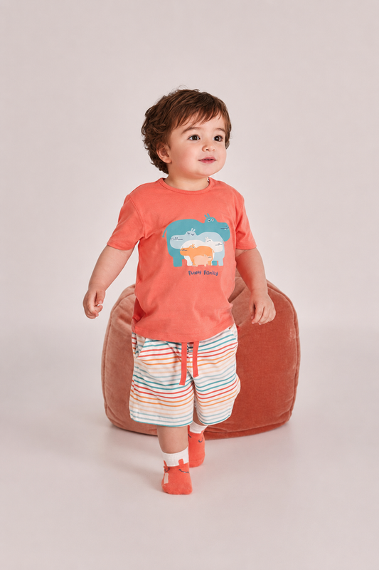 Conjunto Short Hipopotamos