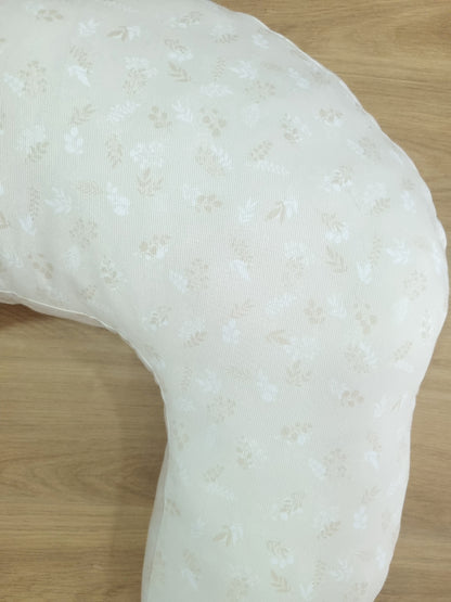Almohada de lactancia. Hojitas Café
