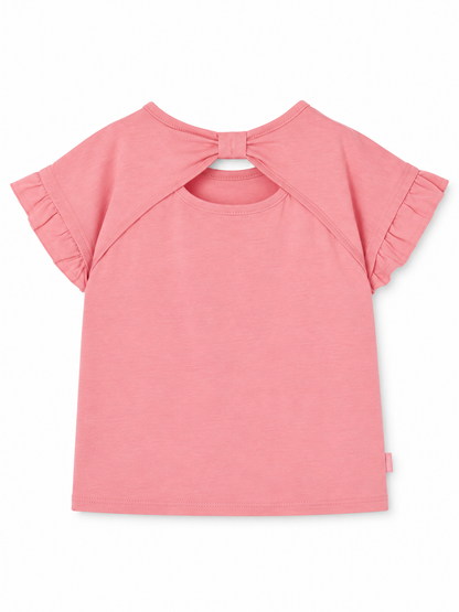 Camisa Rosa Flores