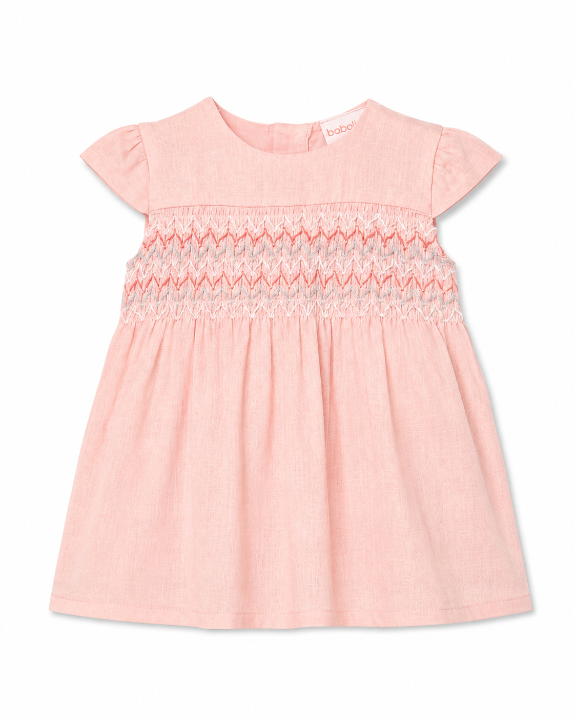 Vestido Salmón Panal