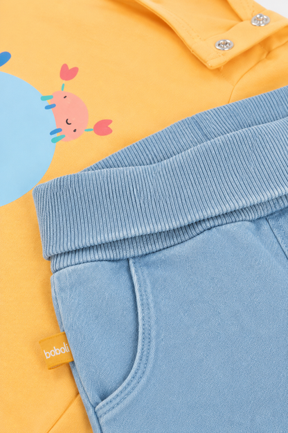 Conjunto Pantalón Amarillo Ballenita