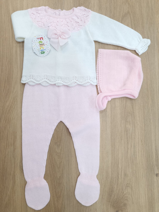 Blanco con Rosa. 1M