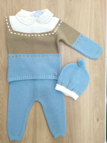 Beige, Celeste y Café. 12M