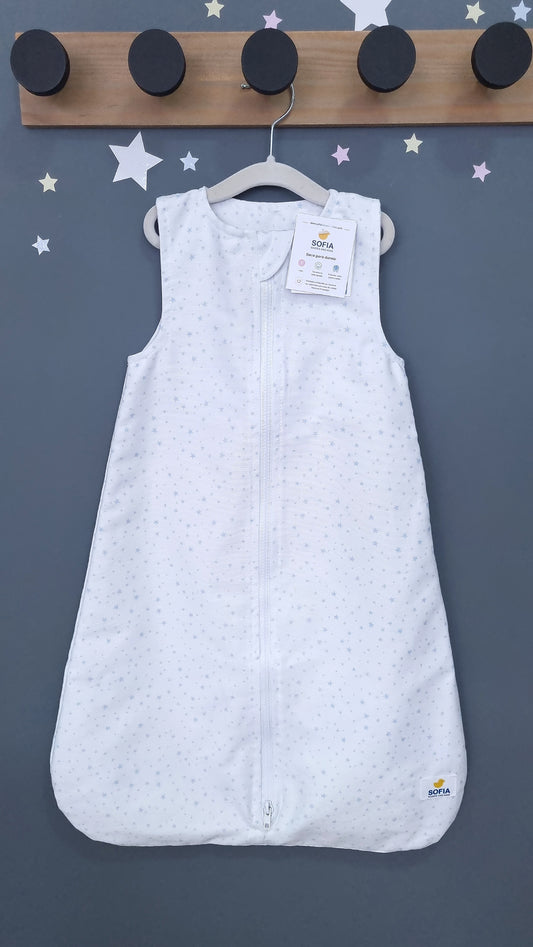 Saco Caliente para bebé. Estrellitas Azules