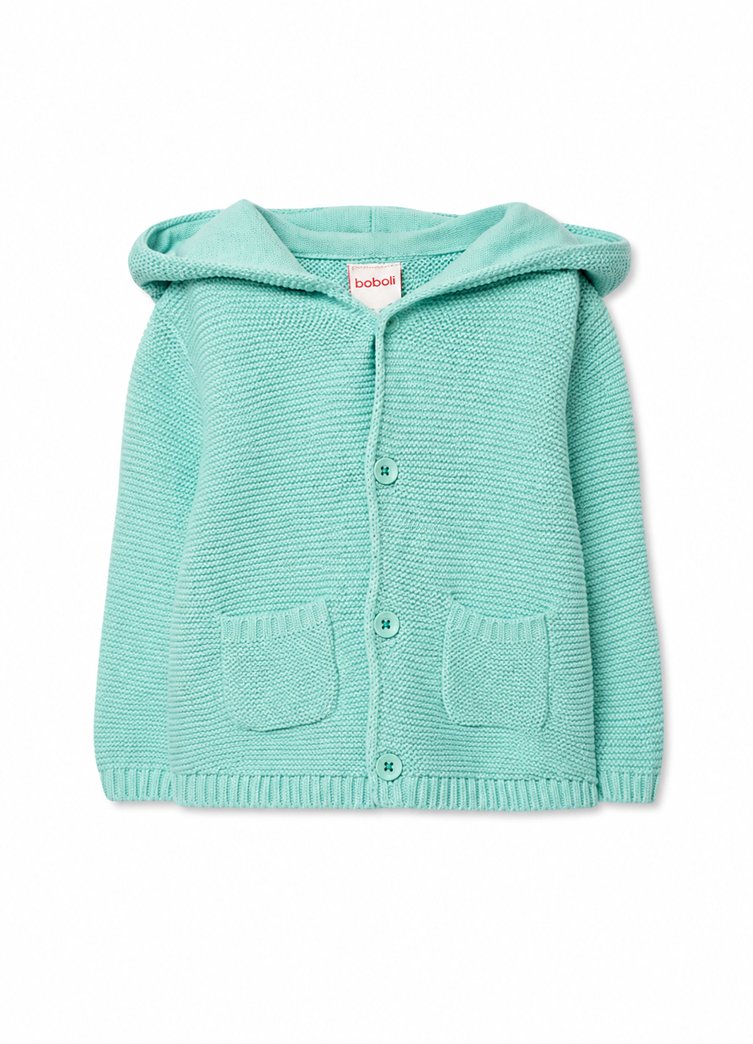Sueter Verde con gorro