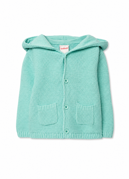 Sueter Verde con gorro