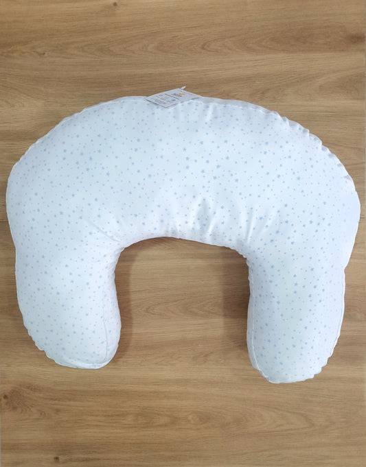 Almohada de lactancia. Estrellitas Azules