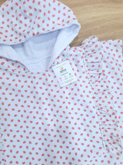 Toalla Poncho Fresas