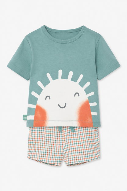 Conjunto Short Sol Verde