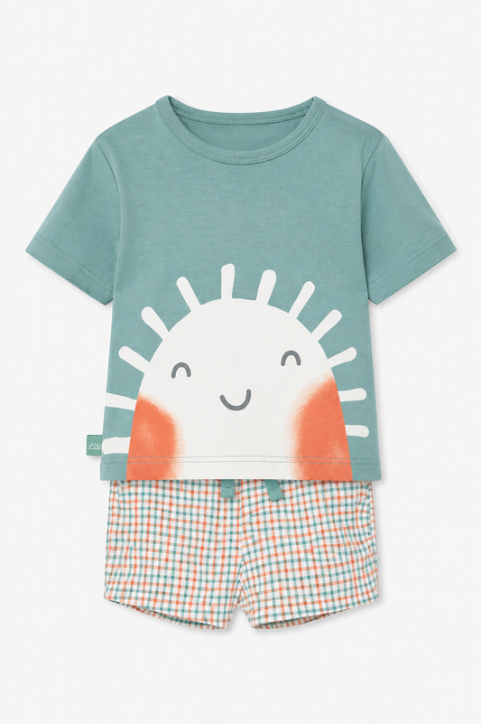Conjunto Short Sol Verde