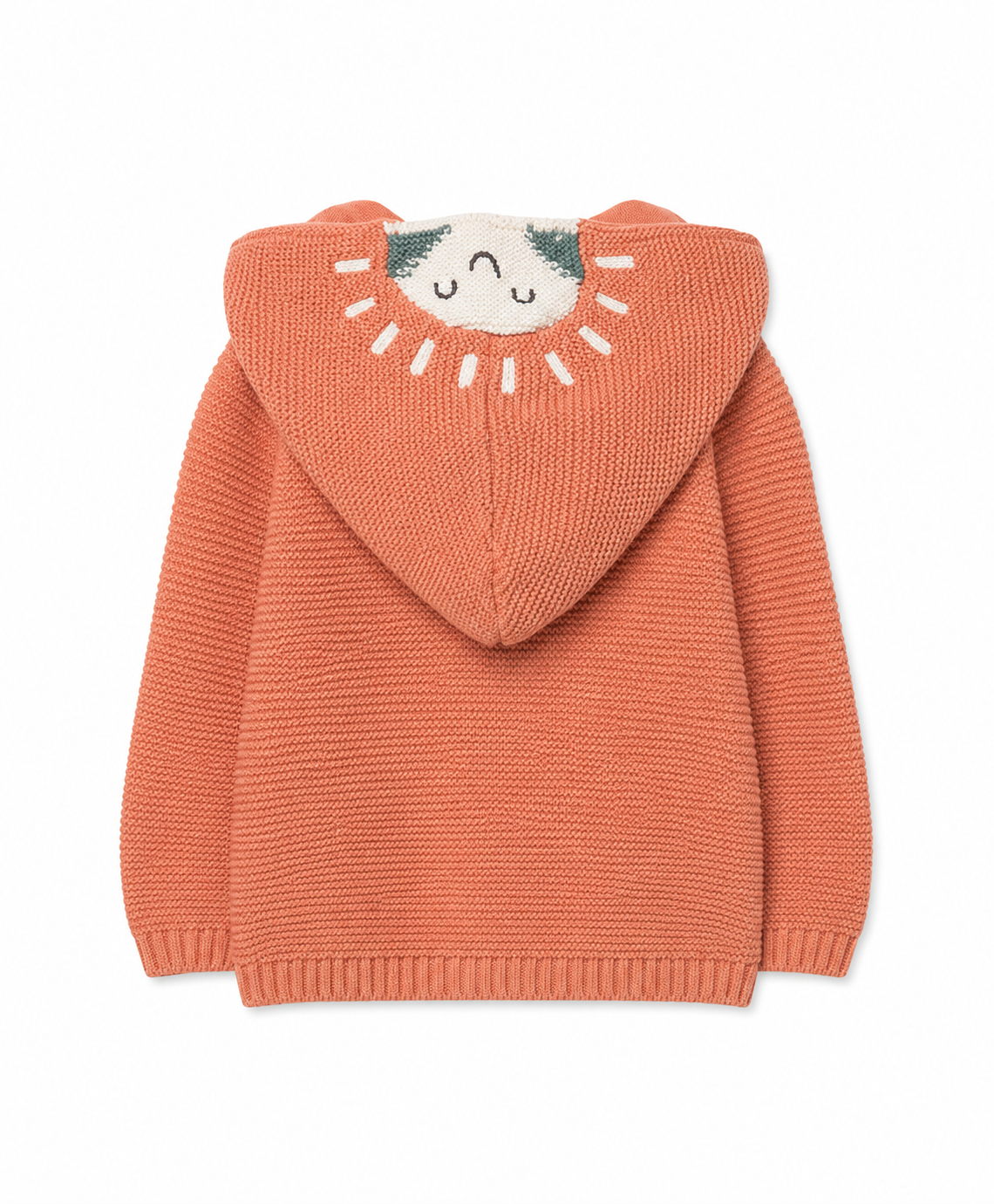 Sueter Marrón Sol con gorro
