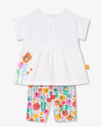 Conjunto Pantalón. Flores