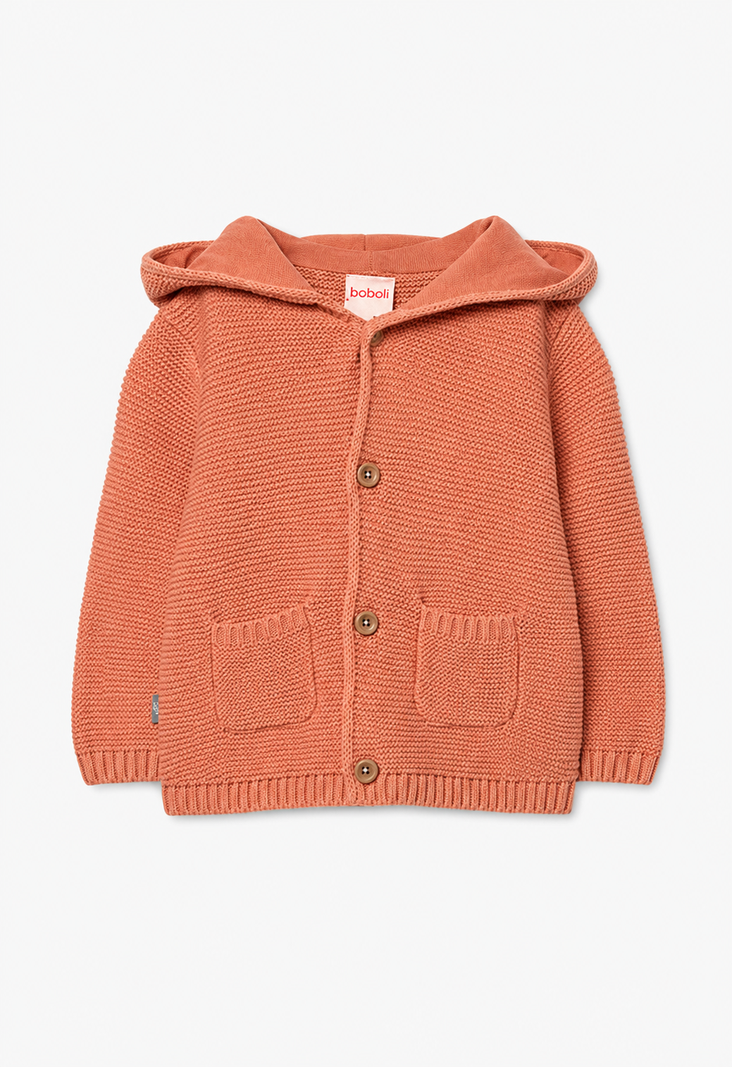 Sueter Marrón Sol con gorro