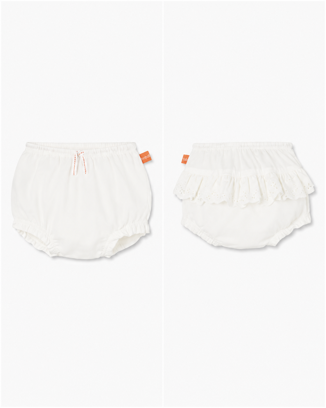 Conjunto Short. Blanco Niña
