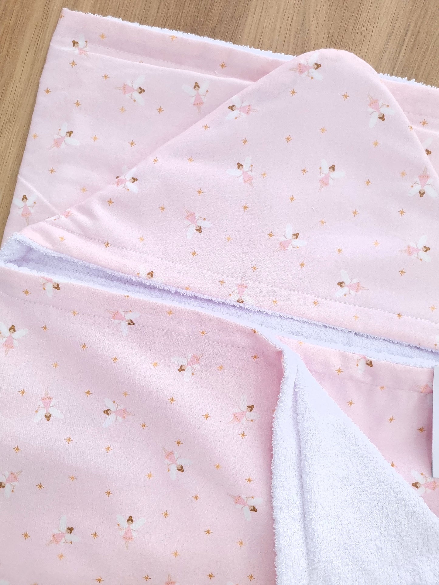 Toalla para bebé Haditas Rosa