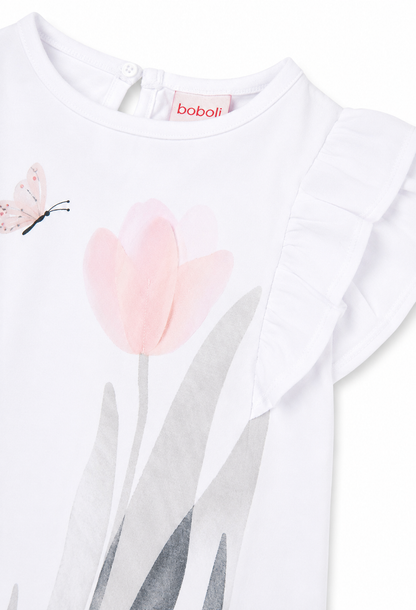 Camisa Mariposa y Flor