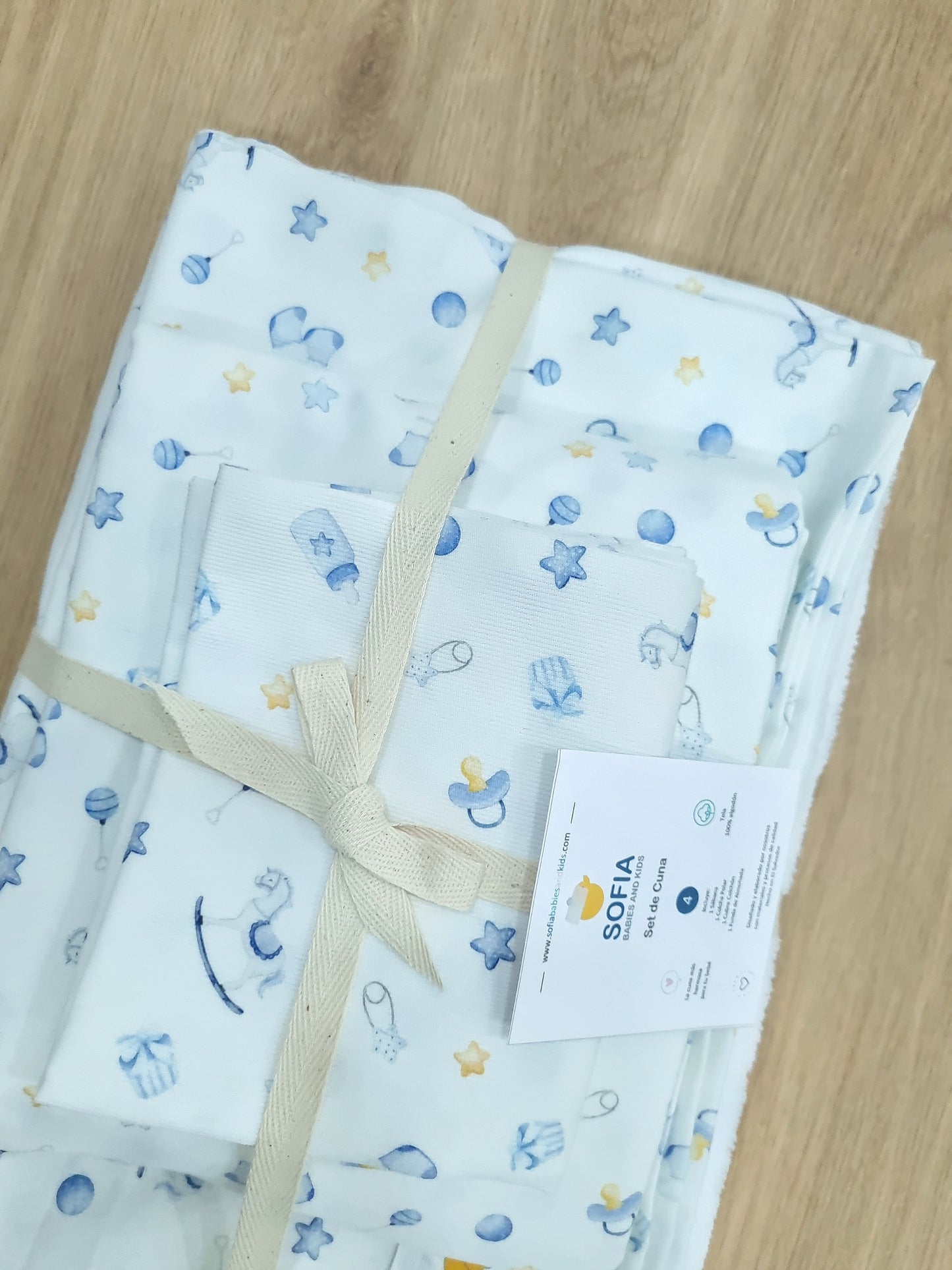 Set de Cuna. BB Azul