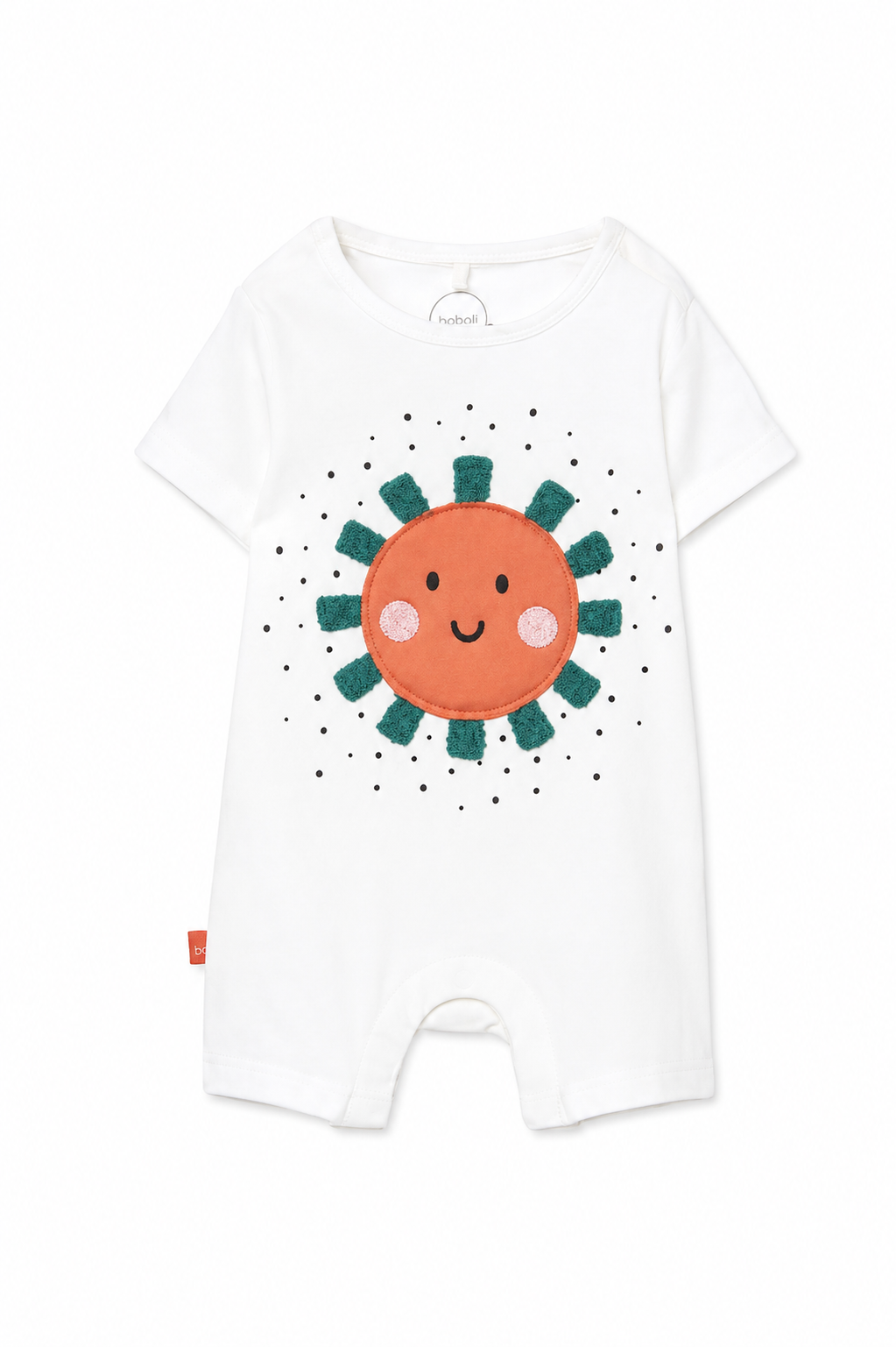 Enterizo Sol Naranja y Verde