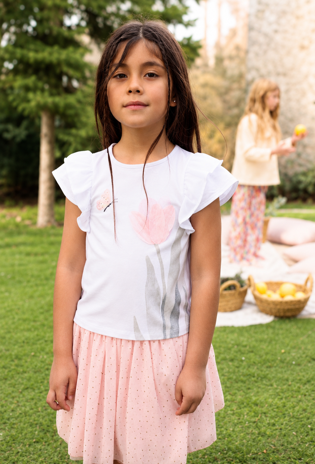 Camisa Mariposa y Flor