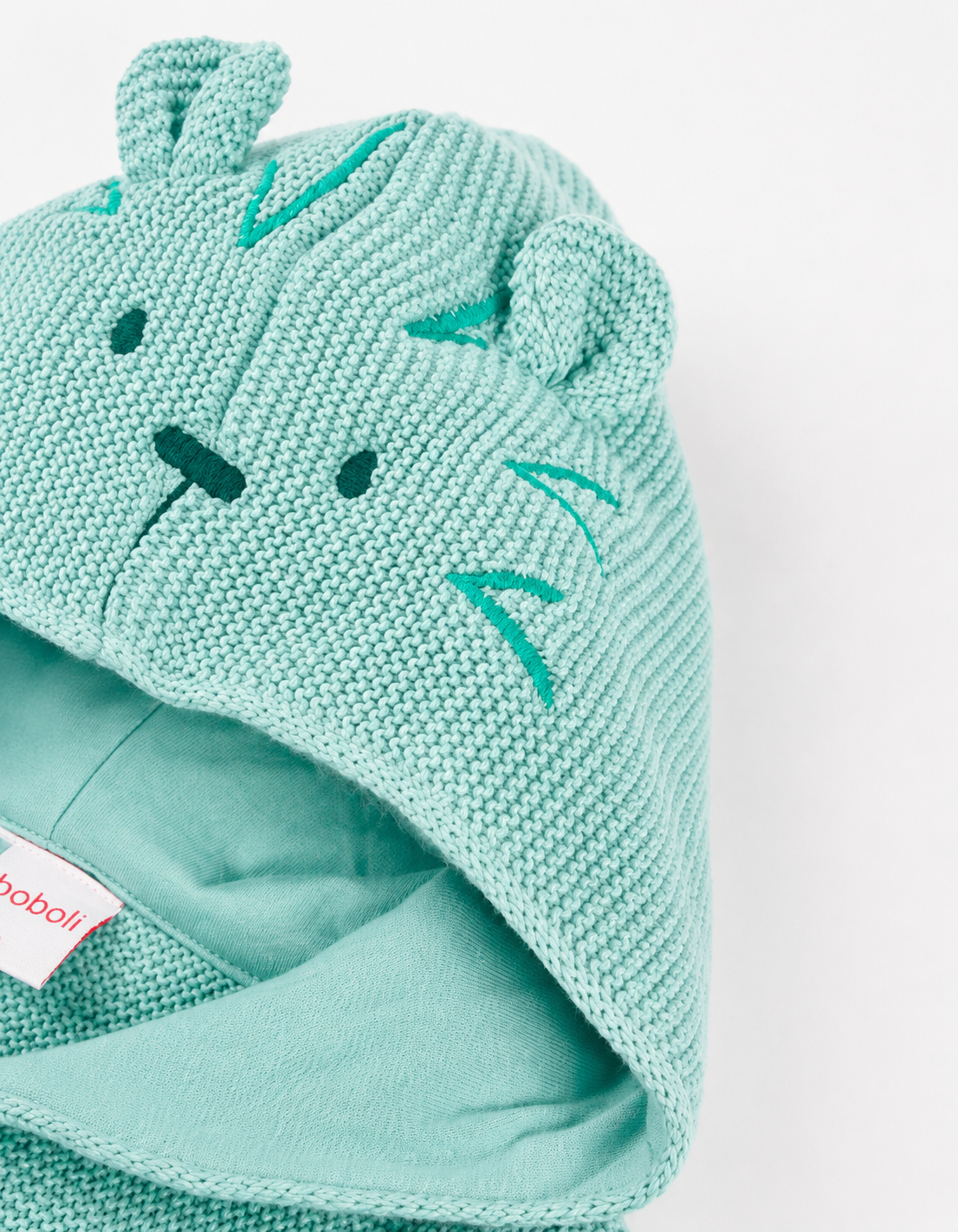 Sueter Verde con gorro