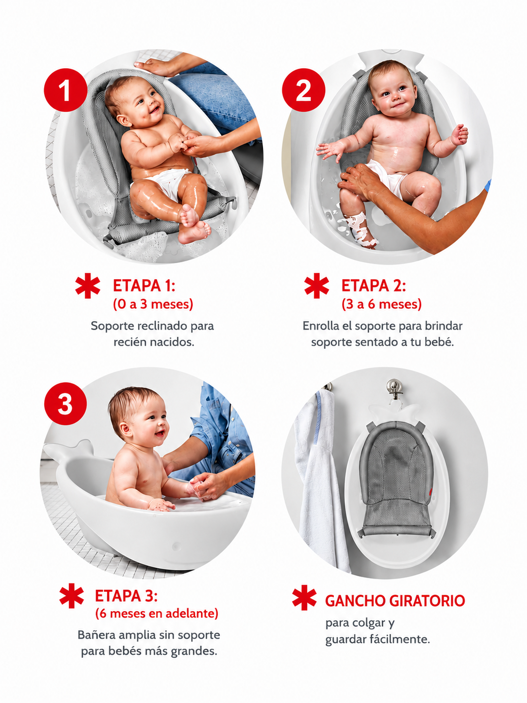 Bañera Moby de Skip Hop