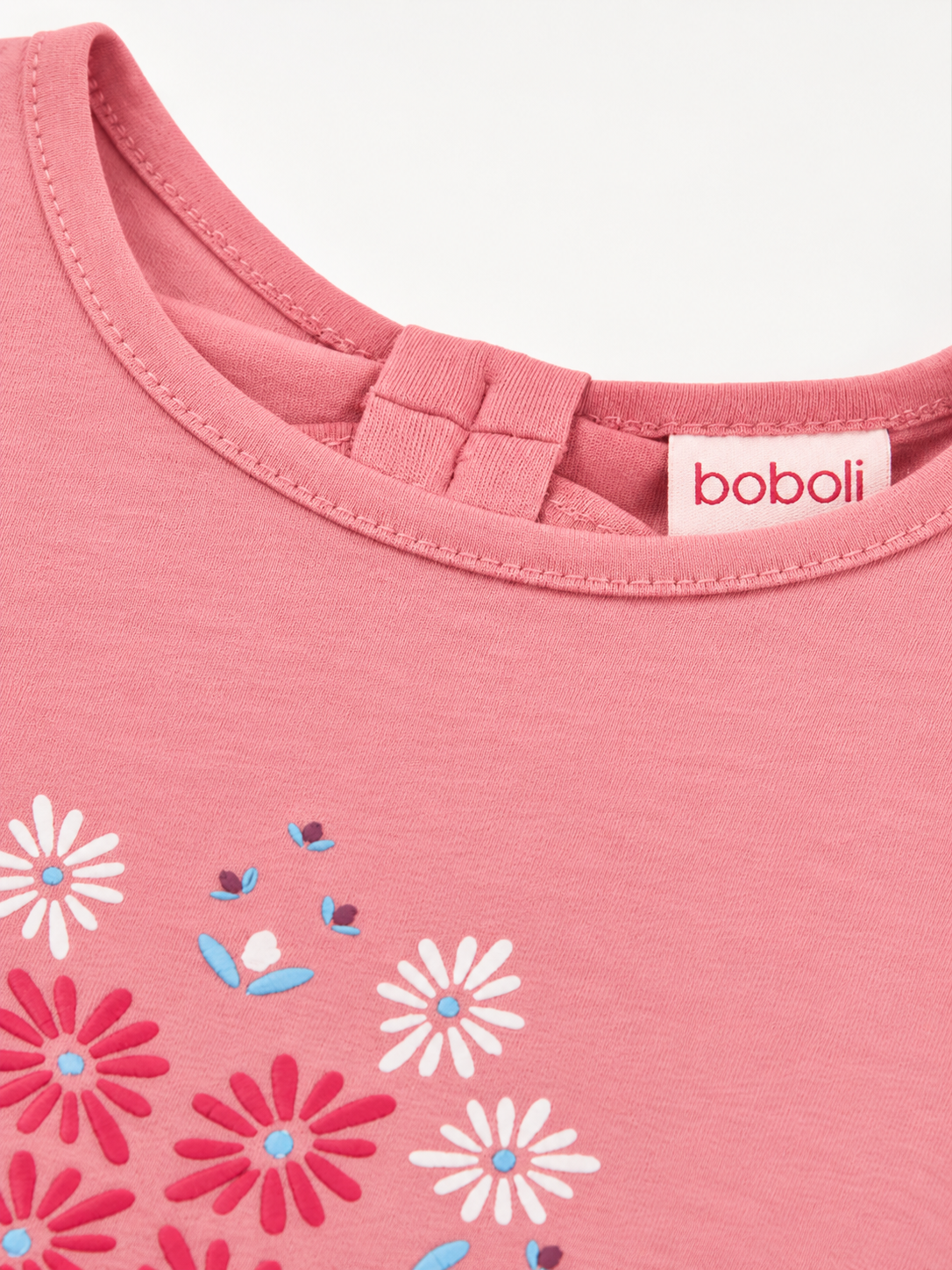 Camisa Rosa Flores