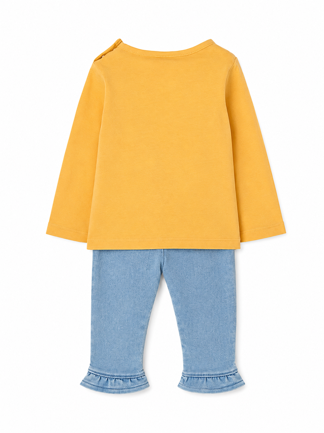 Conjunto Pantalón. Amarillo Conejito