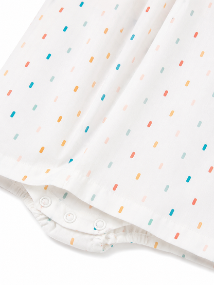 Vestido Blanco Crochet