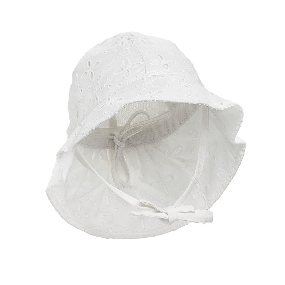 Sun Hat - Embroidery Anglaise