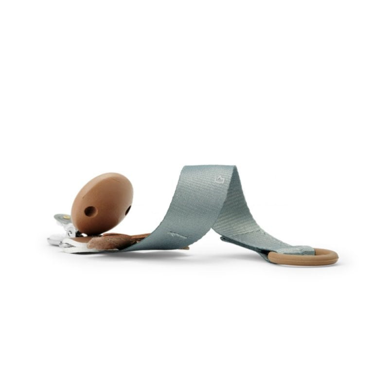 Pacifier & Pacifier Clip - Hazy Jade Acorn